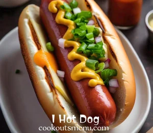 Cookout Menu 2026: Prices, Nutrition & Every Item 76 Cookout Plain Hot Dog