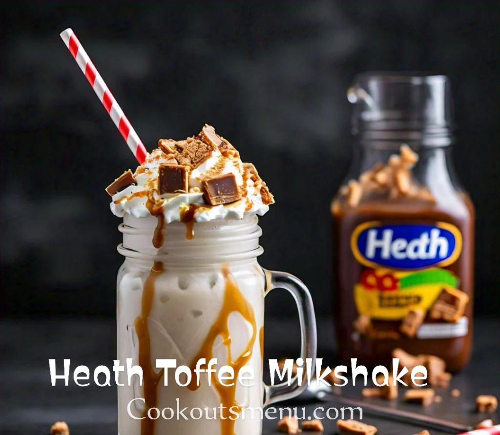 Heath® Toffee milkshake