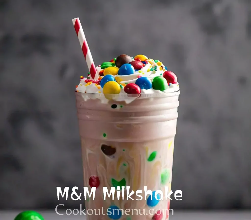 Cookout Milkshake Menu photos with prices | July 2024