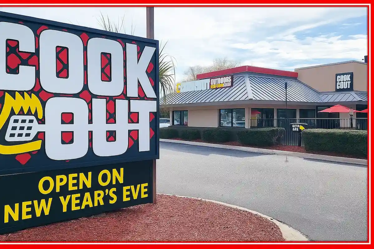 Is CookOut Open on New Year's Eve