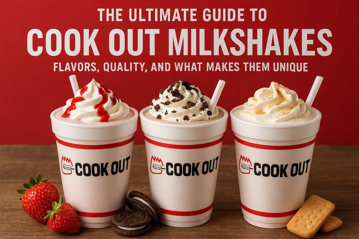 The Ultimate Guide to Cook Out Milkshakes Flavors, Quality, and What Makes Them Unique
