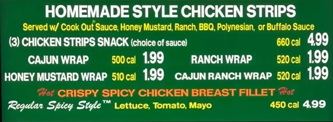 chickens strips 