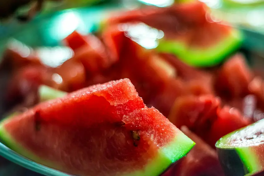 Selective Focus Photography of Sliced Watermelon