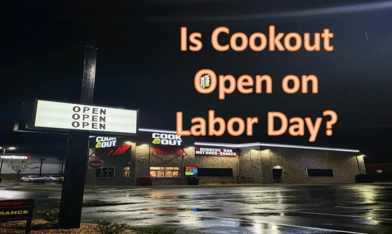 Is Cookout Open on Labor Day 2025