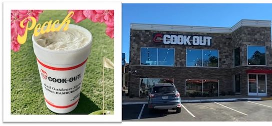 Cookout Milkshake Menu
