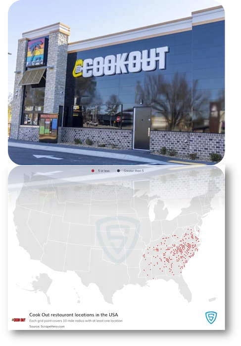 Cookout Restaurant Locations