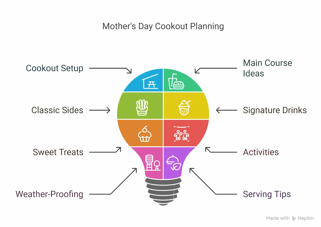 Infographics: Mother’s Day Cookout Ideas – Inspired by the American Favorite Cook Out Restaurant  