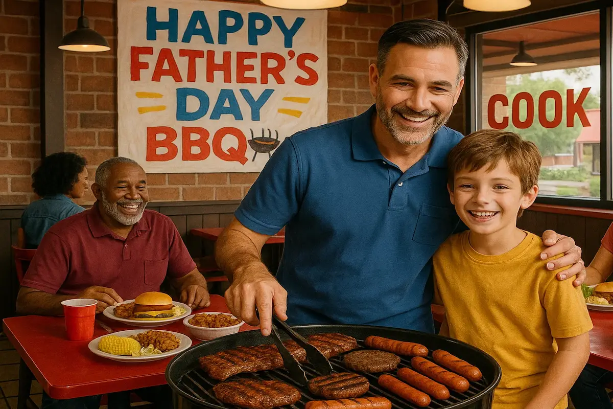 Father’s Day BBQ Menu from Cookout Restaurant