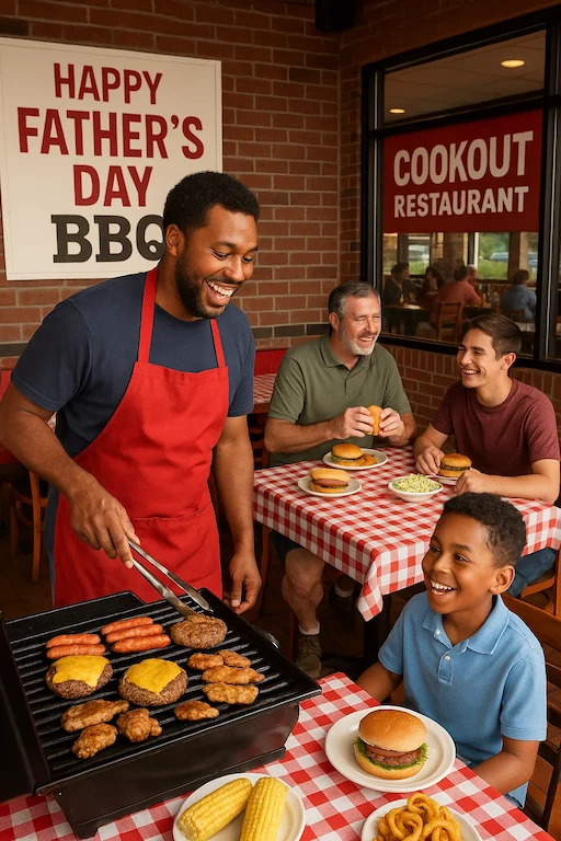 Father’s Day BBQ Menu from Cookout Restaurant 2025: What to Order for Dad’s Big Day 2 Father's day cookout