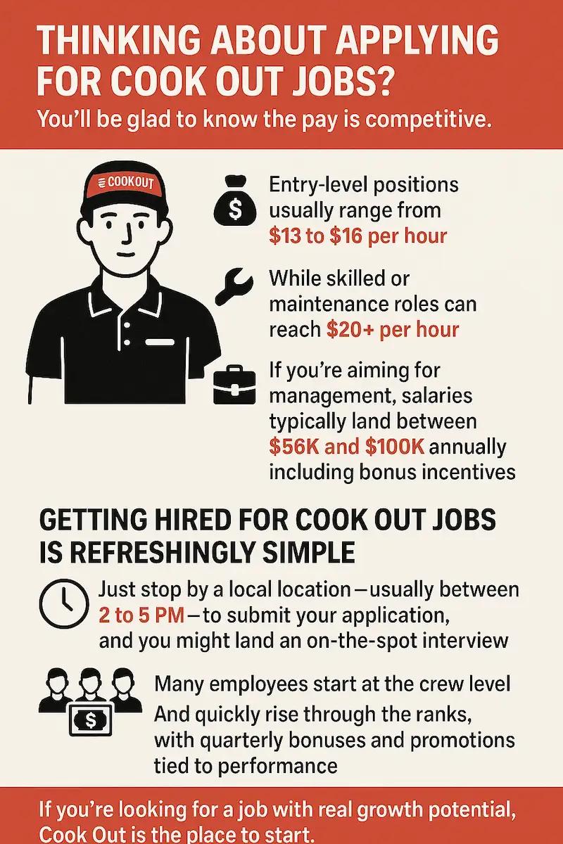 Infoghraphics Cookout Jobs
