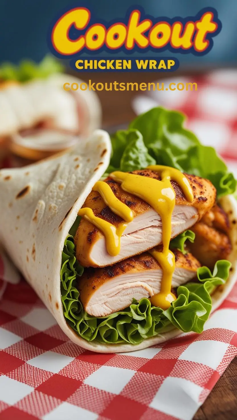 🍗Cookout Chicken Wraps: Complete Guide to Flavors, Nutrition, and Prices 2 Cookout Chicken Wraps